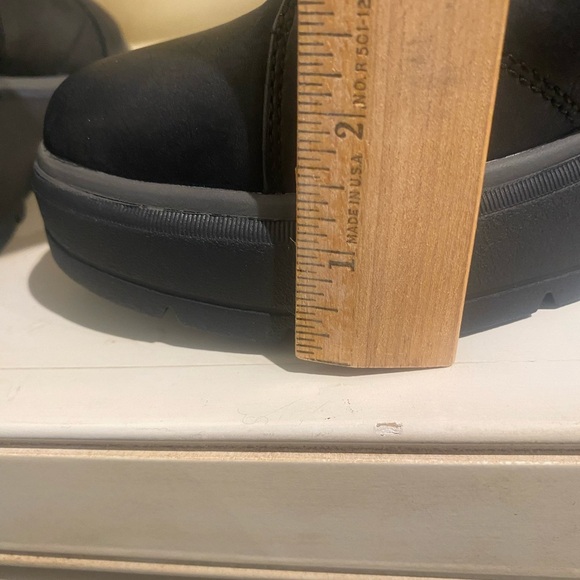 Dr Scholl’s Women’s Max Alpine Ankle Winter Boots Black Wedge Style New size 10 - Picture 8 of 16